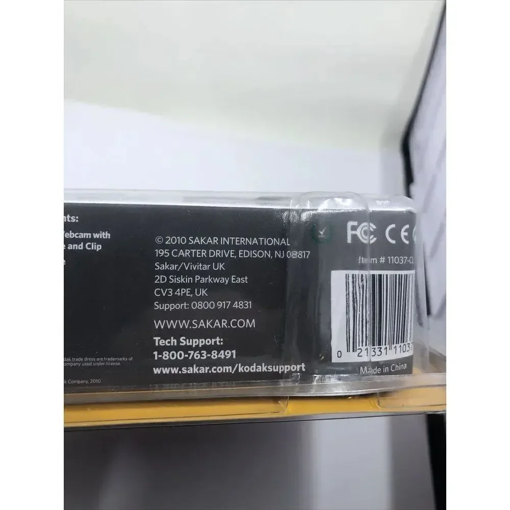 Kodak S100 WebCam USB 1.3 Megapixel, Automatic Face Tracking .2010